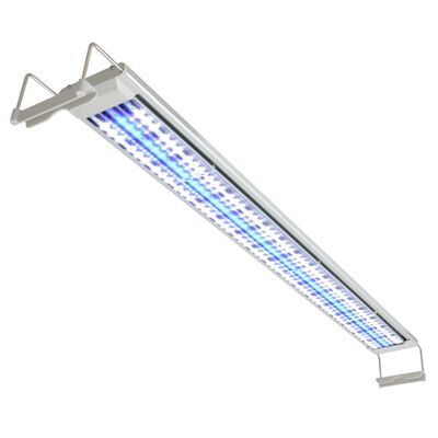 vidaXL LED akvarijní lampa 100–110 cm hliník IP67