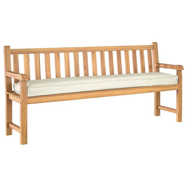 vidaXL Pol&scaron;t&aacute;ř na palety Kr&eacute;mov&aacute; 200 x 40 x 8 cm Oxfordsk&aacute; tkanina