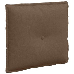 vidaXL Pol&scaron;t&aacute;ř na z&aacute;da Hněd&aacute; 50 x 19 x 45 cm textil