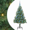vidaXL V&aacute;nočn&iacute; stromeček Zelen&aacute; 150 cm PVC