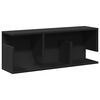 vidaXL N&aacute;stěnn&aacute; skř&iacute;ňka 80 x 20 x 30 cm čern&aacute; kompozitn&iacute; dřevo