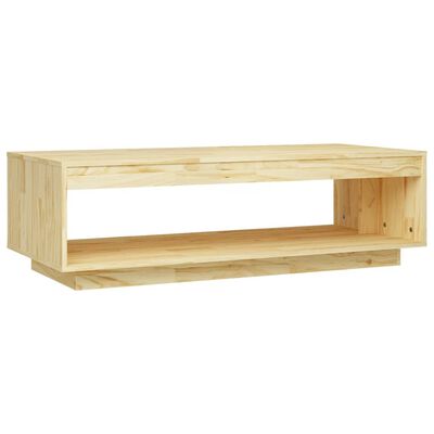 vidaXL Konferenční stolek 110 x 50 x 33,5 cm masivní borové dřevo