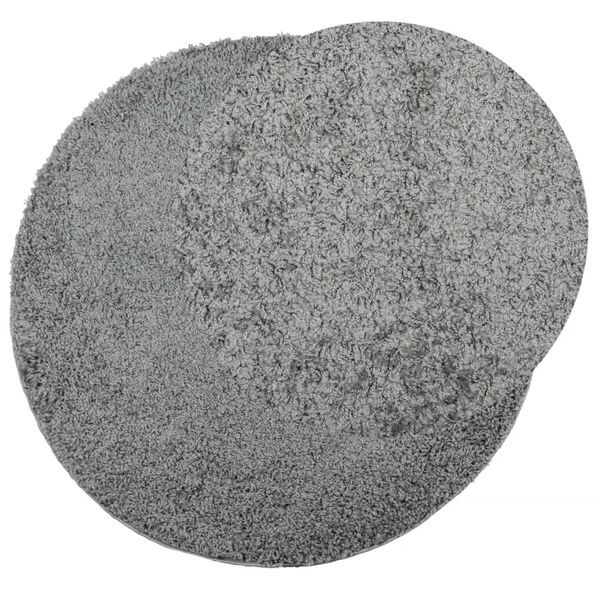 vidaXL Koberec PAMPLONA s vysok&yacute;m vlasem modern&iacute; zelen&yacute; &Oslash; 100 cm