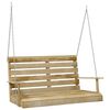 vidaXL Houpac&iacute; lavice 110 cm impregnovan&eacute; borov&eacute; dřevo