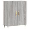 vidaXL Skř&iacute;ň highboard &scaron;ed&aacute; sonoma 69,5 x 34 x 180 cm kompozitn&iacute; dřevo