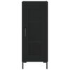vidaXL Skř&iacute;ň highboard čern&aacute; 34,5 x 34 x 180 cm kompozitn&iacute; dřevo
