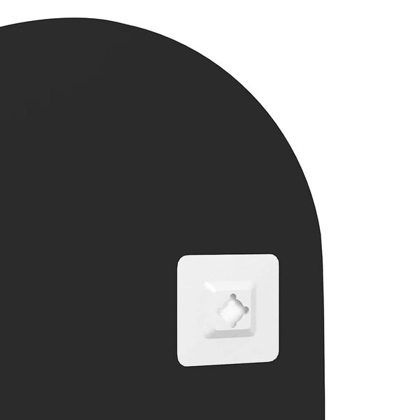 vidaXL Nástěnné zrcadlo 30 x 70 cm sklo oválné