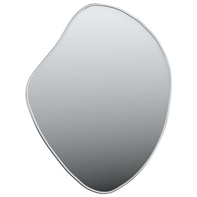 vidaXL Nástěnné zrcadlo stříbrné 50 x 40 cm