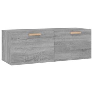 vidaXL N&aacute;stěnn&aacute; skř&iacute;ňka &scaron;ed&aacute; sonoma 100x36,5x35 cm kompozitn&iacute; dřevo