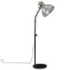 vidaXL Stojac&iacute; lampa 25 W vintage stř&iacute;brn&aacute; 30 x 30 x 90&ndash;150 cm E27