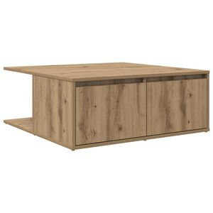 vidaXL Konferenčn&iacute; stolek dub artisan 80 x 80 x 31 cm Kompozitn&iacute; dřevo