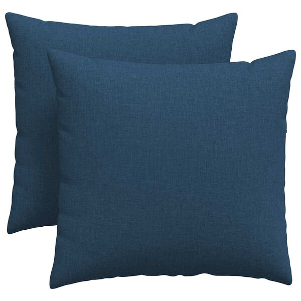 vidaXL Pohovkov&eacute; pol&scaron;t&aacute;ře 2 pcs Modr&aacute; 45 x 45 cm textil