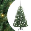 vidaXL Uměl&yacute; Skl&aacute;dac&iacute; V&aacute;nočn&iacute; Strom Zelen&aacute; 120 cm PVC a kov
