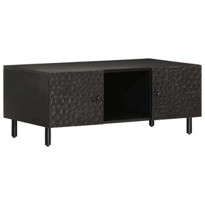 vidaXL Konferenčn&iacute; stolek čern&yacute; 100 x 54 x 40 cm masivn&iacute; mangovn&iacute;k