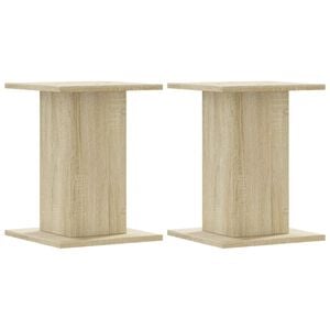 vidaXL Stojany na reproduktory 2 ks dub sonoma 30x30x40 cm kompozit
