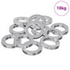 vidaXL Jarn&iacute; washer 15929 pcs B&iacute;l&aacute; Železo