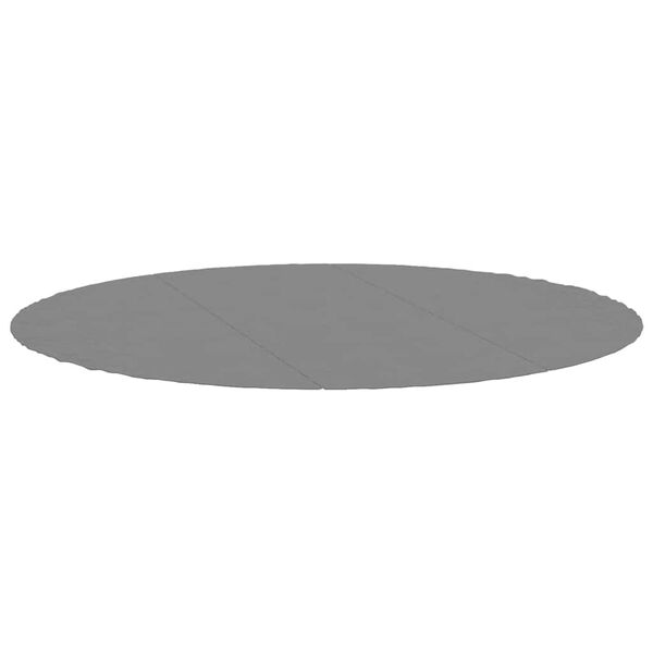 vidaXL Podložka pod baz&eacute;n světle &scaron;ed&aacute; &Oslash;396 cm polyesterov&aacute; geotextilie