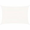 vidaXL Plachta proti slunci 160 g/m&sup2; b&iacute;l&aacute; 5 x 7 m HDPE