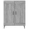vidaXL Skříň highboard šedá sonoma 69,5 x 34 x 180 cm kompozitní dřevo