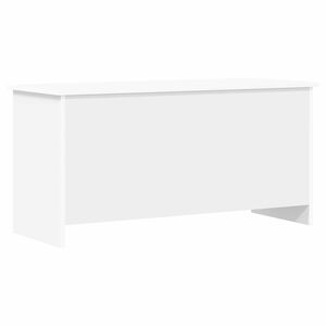 vidaXL &Uacute;ložn&aacute; truhla B&iacute;l&aacute; 100 x 40 x 50 cm Kompozitn&iacute; dřevo