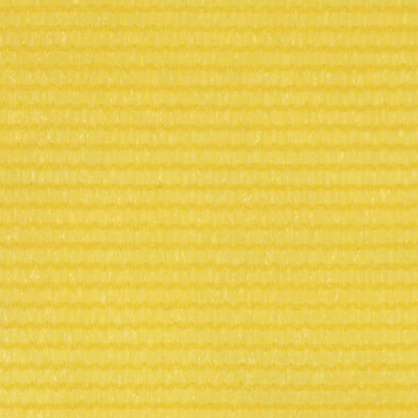 vidaXL Balkónová zástěna žlutá 120 x 600 cm HDPE