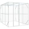 vidaXL Ptač&iacute; klec Antracit 210 x 304 x 213 cm