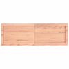 vidaXL Stoln&iacute; deska světle hněd&aacute; 120x40x(2-6)cm o&scaron;etřen&yacute; masivn&iacute; dub