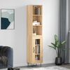 vidaXL Skříň highboard dub sonoma 34,5 x 34 x 180 cm kompozitní dřevo