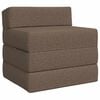 vidaXL Skl&aacute;dac&iacute; pohovka postel Taupe 70 x 60 x 63 cm Textil