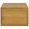 vidaXL N&aacute;stěnn&aacute; koupelnov&aacute; skř&iacute;ňka 110 x 45 x 30 cm masivn&iacute; teak