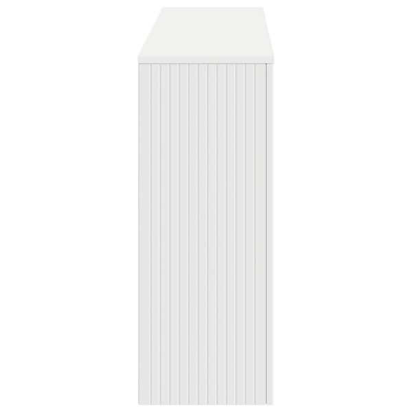 vidaXL Konzolov&yacute; stolek B&iacute;l&yacute; 155 x 29 x 74 cm Dřevěn&yacute; materi&aacute;l