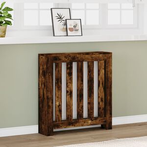 vidaXL Kryt na radi&aacute;tor kouřov&yacute; dub 78 x 20 x 82 cm kompozitn&iacute; dřevo