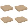 vidaXL Polstry ve 4 kusech VUGHT 4 pcs 100% polyester P&iacute;skov&aacute;