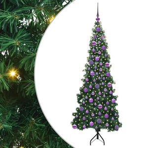 vidaXL Rohov&yacute; uměl&yacute; v&aacute;nočn&iacute; stromeček Zelen&aacute; 180 cm PVC a kov