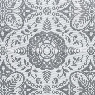 vidaXL Venkovní koberec světle šedý 120 x 180 cm PP