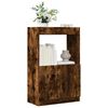 vidaXL Skř&iacute;ň highboard kouřov&yacute; dub 63 x 33 x 100 cm kompozitn&iacute; dřevo