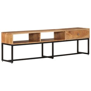 vidaXL TV skř&iacute;ňka 160 x 30 x 45 cm masivn&iacute; ak&aacute;ciov&eacute; dřevo