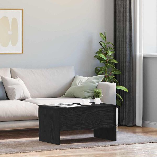 vidaXL Konferenčn&iacute; stolek Čern&yacute; dub 102 x 50,5 x 46,5 cm