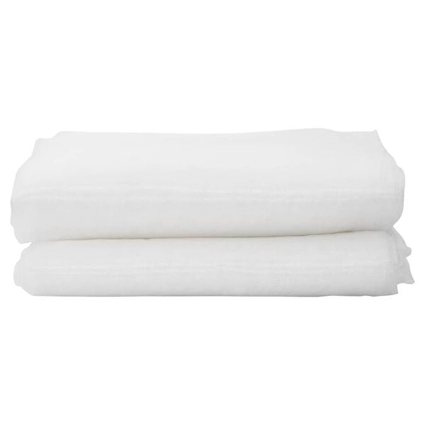 vidaXL Hmyzov&aacute; s&iacute;ť B&iacute;l&aacute; 2 x 50 m Polyethylen