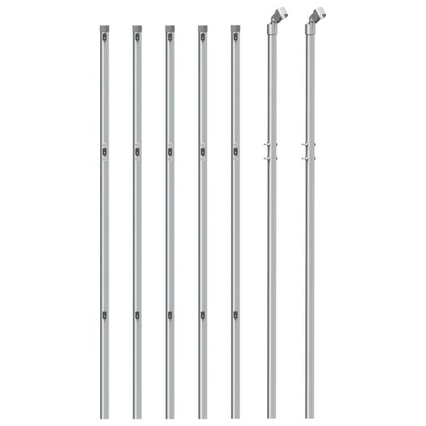 vidaXL Drátěné pletivo stříbrné 1 x 10 m