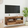 vidaXL TV wall cabinet Star&eacute; dřevo 100 x 30 x 40 cm kompozitn&iacute; dřevo
