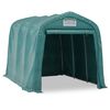 vidaXL Plachtov&aacute; gar&aacute;ž PVC 2,4 x 3,6 m zelen&aacute;
