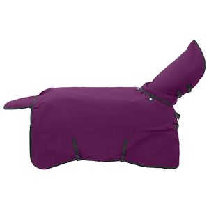 vidaXL Deka pro koně Pln&aacute; fialov&aacute; 75 cm Polyester