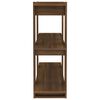 vidaXL Knihovna / dělicí stěna hnědý dub 100 x 30 x 87 cm