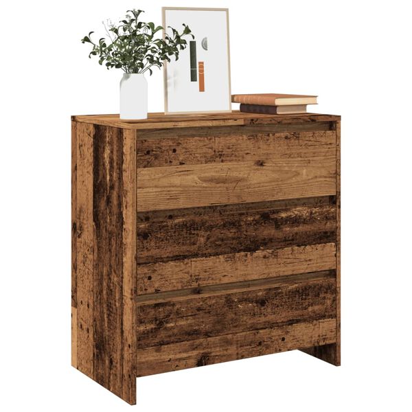 vidaXL Příborník old wood 70 x 41 x 75 cm kompozitní dřevo