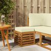 vidaXL Venkovn&iacute; stolička lavička Masivn&iacute; ak&aacute;tov&eacute; dřevo Př&iacute;rodn&iacute;
