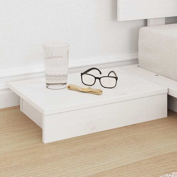 vidaXL Rám postele Hnědá 75 x 190 cm dřevo