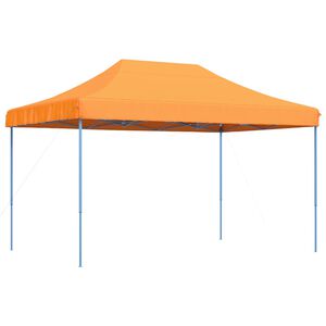 vidaXL Skl&aacute;dac&iacute; party stan pop-up oranžov&yacute; 440 x 292 x 315 cm