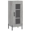vidaXL Skř&iacute;ň highboard &scaron;ed&aacute; sonoma 34,5 x 34 x 180 cm kompozitn&iacute; dřevo