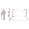 vidaXL Rodinný stan kopule pro 6 osob bílý zatemňovací nepromokavý